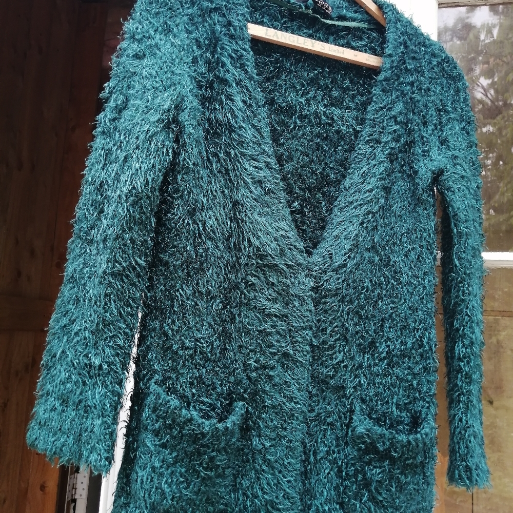 Green Cardigan